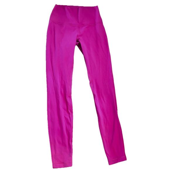 Lululemon Align Black Leggings Women Size 6 Full Ankle Length - Picture 1 of 4